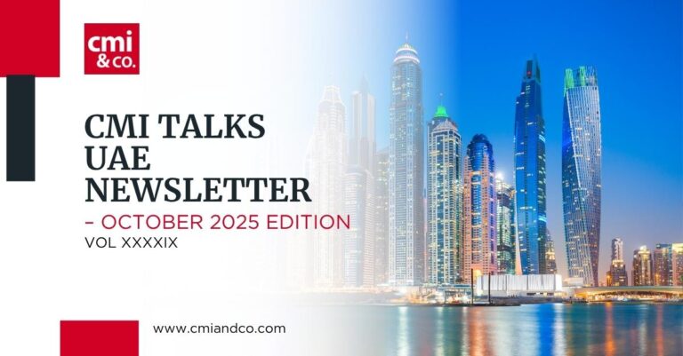 CMI Talks: UAE Newsletter October 2025
